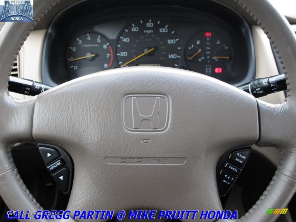 2000 Accord EX V6 Sedan - Taffeta White / Ivory photo #17