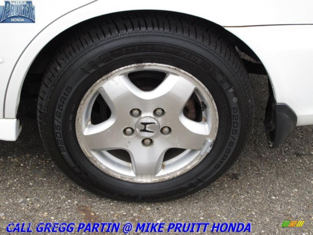 2000 Accord EX V6 Sedan - Taffeta White / Ivory photo #25