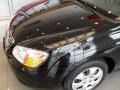 2008 Black Kia Spectra EX Sedan  photo #2