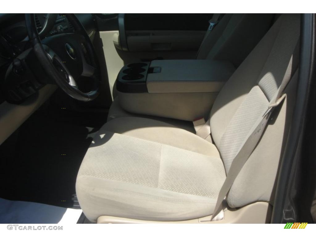 2007 Silverado 1500 LT Z71 Regular Cab 4x4 - Desert Brown Metallic / Light Cashmere/Ebony Black photo #28