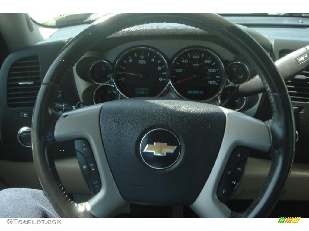 2007 Silverado 1500 LT Z71 Regular Cab 4x4 - Desert Brown Metallic / Light Cashmere/Ebony Black photo #31