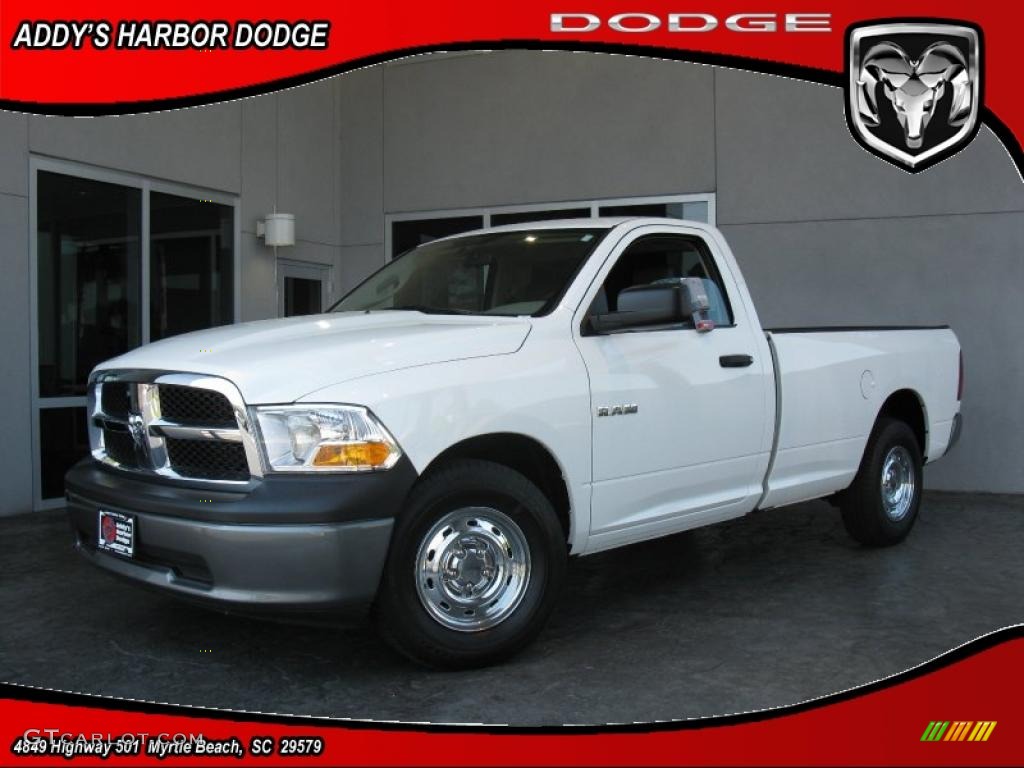 Stone White Dodge Ram 1500