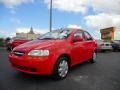 Victory Red - Aveo Sedan Photo No. 2