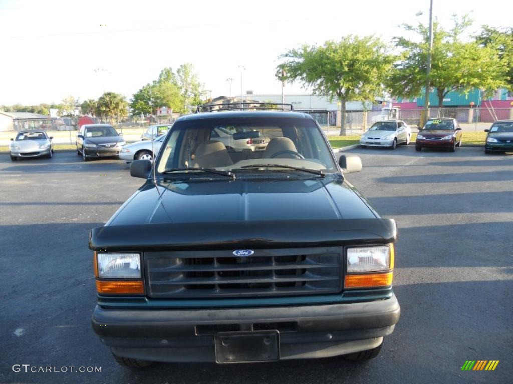1994 Explorer Sport 4x4 - Deep Emerald Green Metallic / Tan photo #3