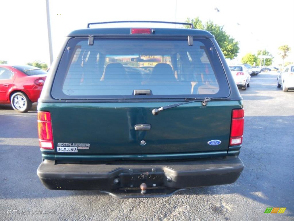 1994 Explorer Sport 4x4 - Deep Emerald Green Metallic / Tan photo #4