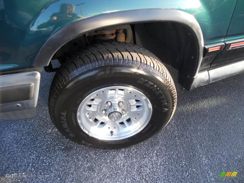 1994 Explorer Sport 4x4 - Deep Emerald Green Metallic / Tan photo #7