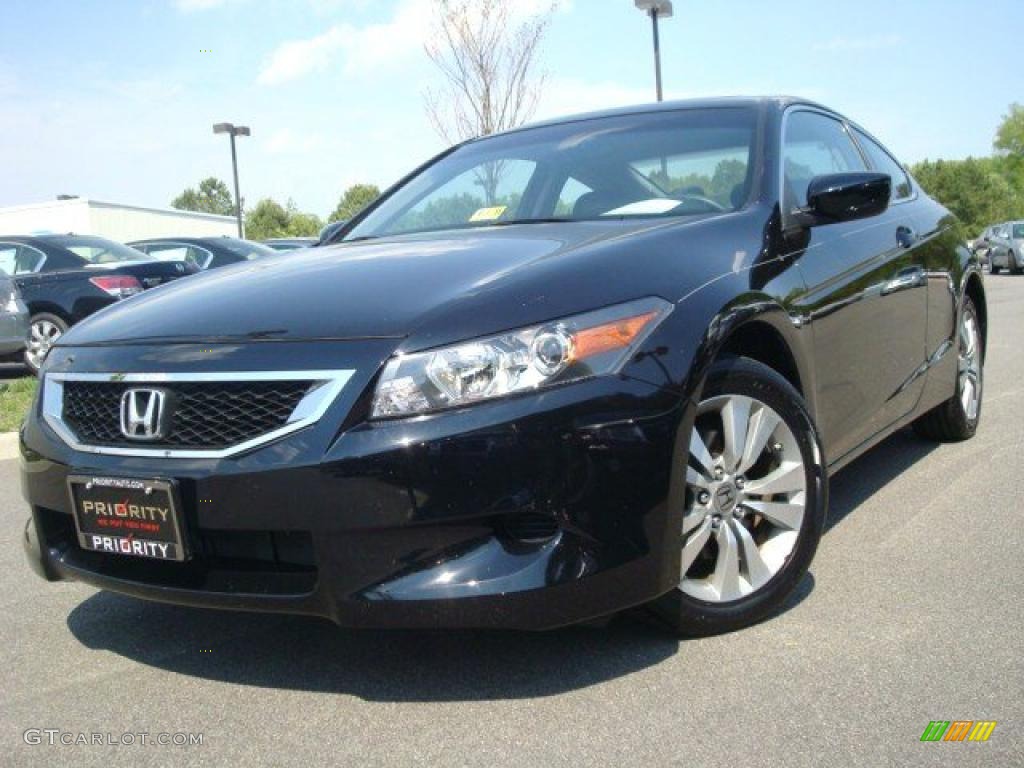 2008 Nighthawk Black Pearl Honda Accord EX Coupe 28723554 Photo 4