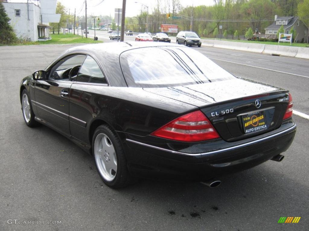 2001 CL 500 - Black / Ash photo #4