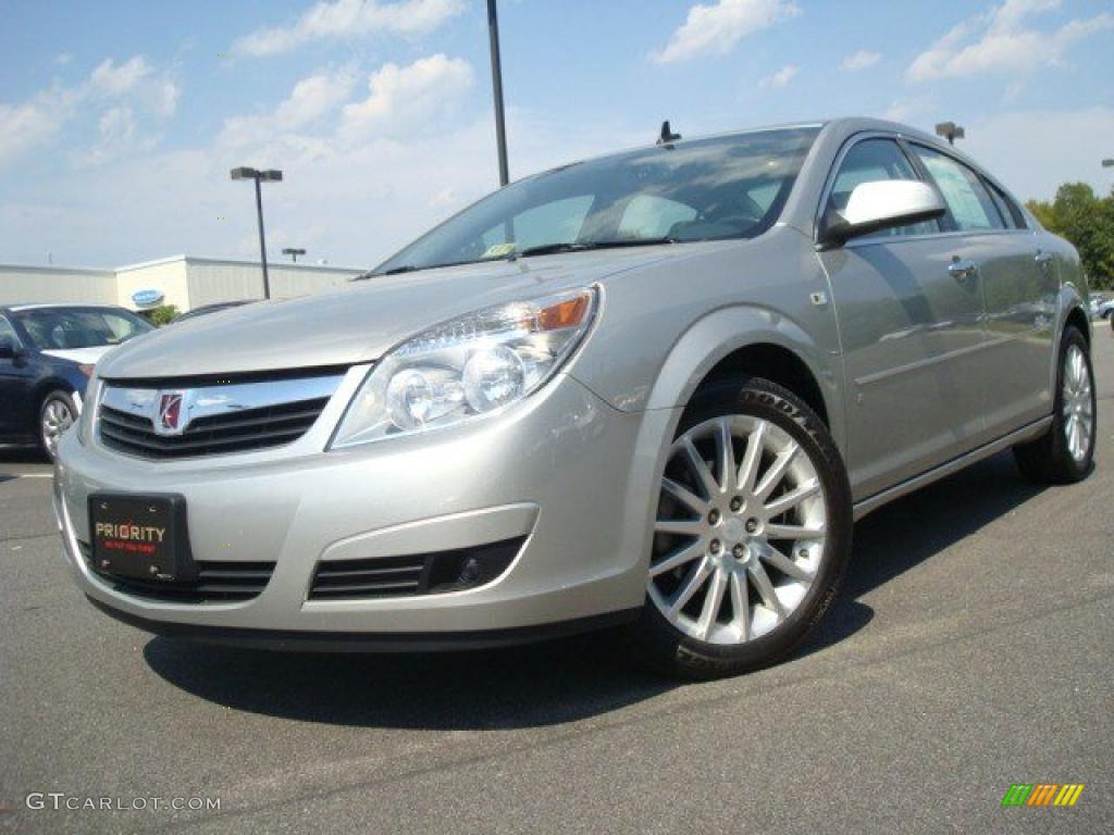 2007 Aura XR - Silver Pearl Metallic / Gray photo #1