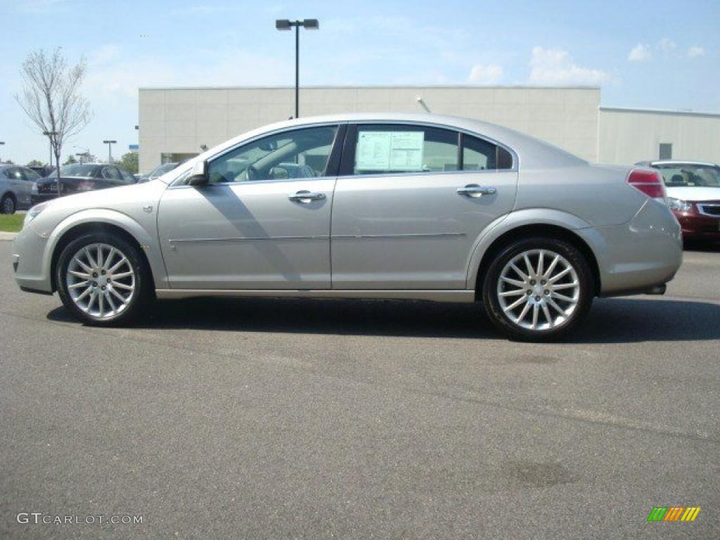 2007 Aura XR - Silver Pearl Metallic / Gray photo #3