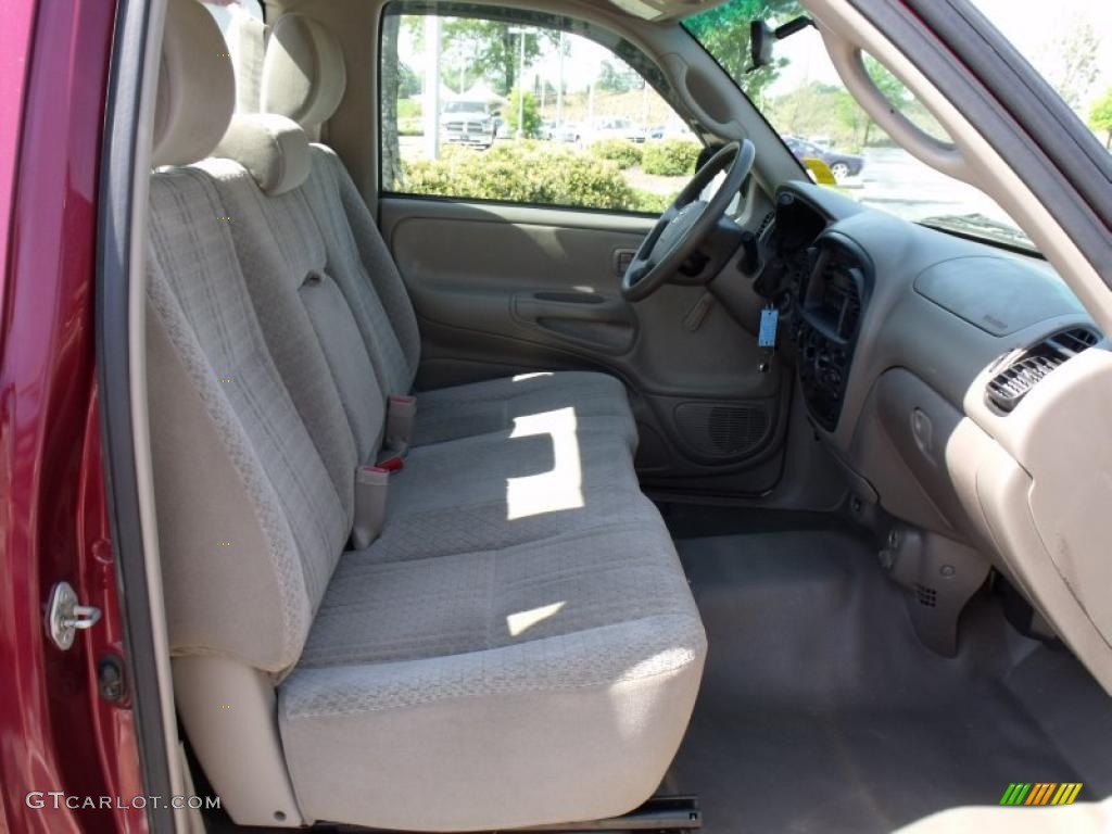 2006 Tundra Regular Cab - Salsa Red Pearl / Taupe photo #14