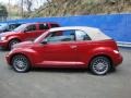 2008 Inferno Red Crystal Pearl Chrysler PT Cruiser Touring Convertible  photo #2