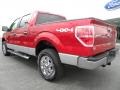 2010 Red Candy Metallic Ford F150 XLT SuperCrew 4x4  photo #27