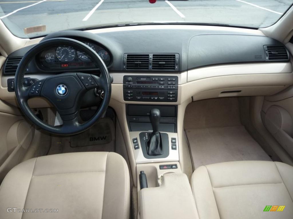 2000 3 Series 323i Coupe - Alpine White / Sand photo #13