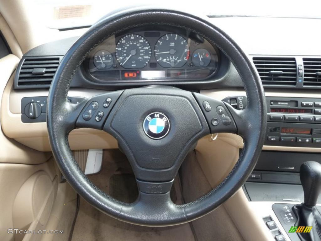 2000 3 Series 323i Coupe - Alpine White / Sand photo #18