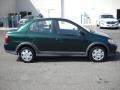 2000 Electric Green Metallic Toyota ECHO Sedan  photo #2