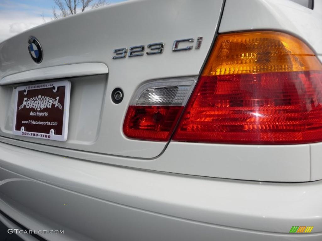 2000 3 Series 323i Coupe - Alpine White / Sand photo #25