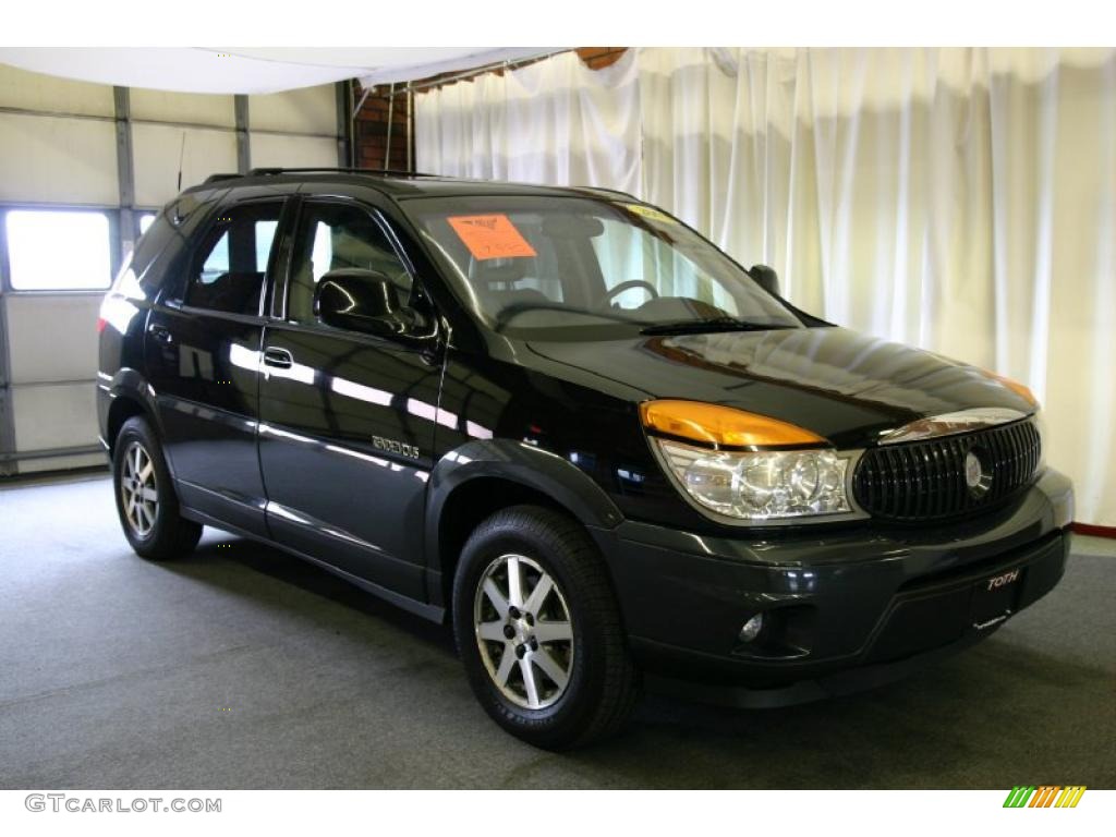 2002 Rendezvous CXL AWD - Black / Dark Gray photo #1
