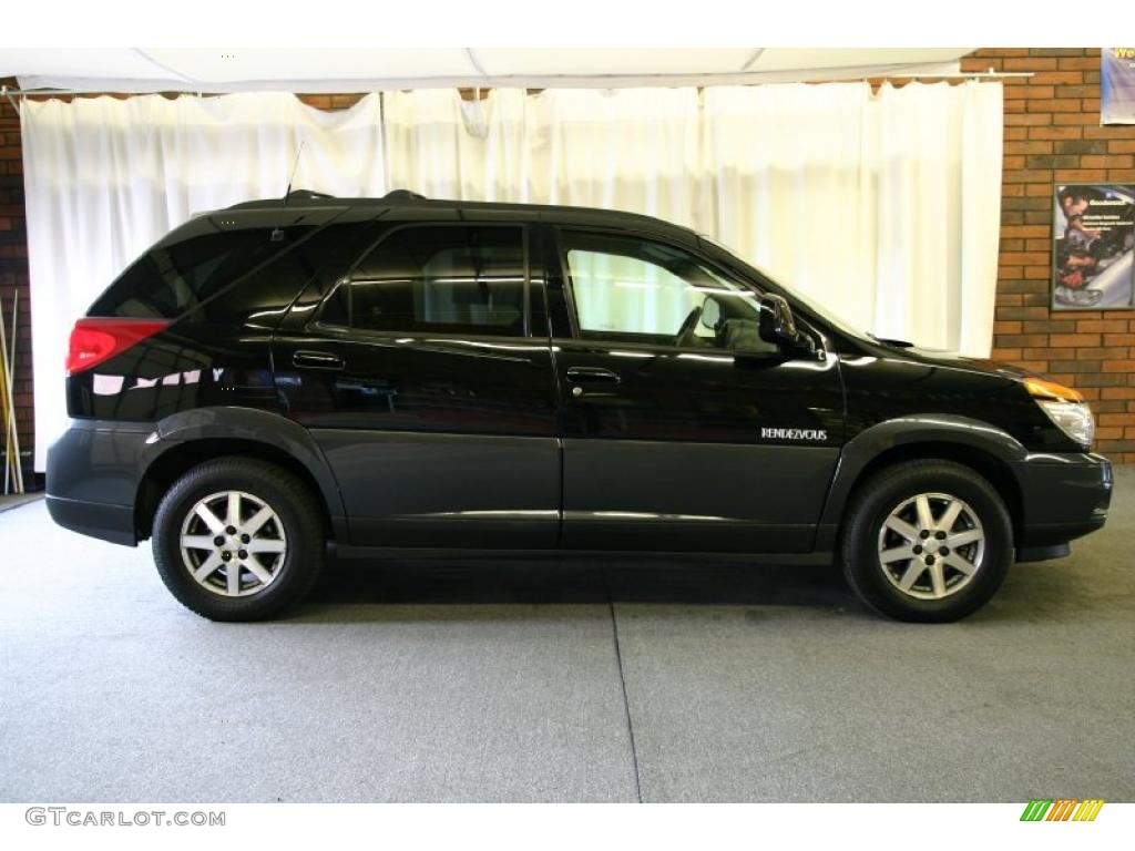 2002 Rendezvous CXL AWD - Black / Dark Gray photo #2