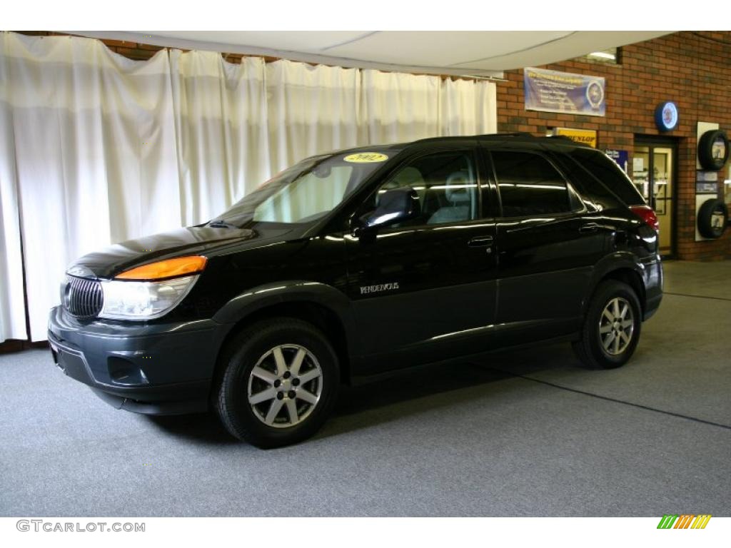 2002 Rendezvous CXL AWD - Black / Dark Gray photo #6