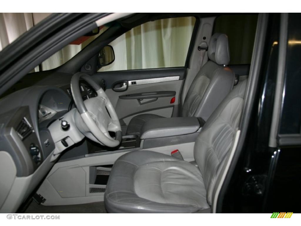 2002 Rendezvous CXL AWD - Black / Dark Gray photo #7