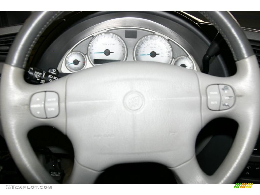 2002 Rendezvous CXL AWD - Black / Dark Gray photo #13
