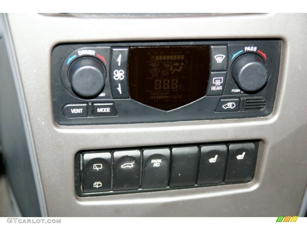 2002 Rendezvous CXL AWD - Black / Dark Gray photo #15