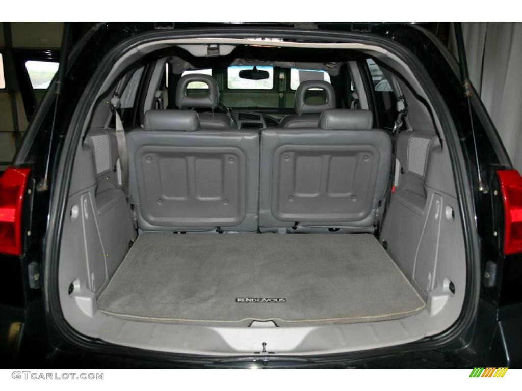 2002 Rendezvous CXL AWD - Black / Dark Gray photo #18
