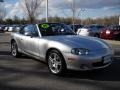 Sunlight Silver Metallic 2005 Mazda MX-5 Miata Roadster