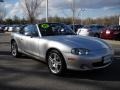 2005 Sunlight Silver Metallic Mazda MX-5 Miata Roadster  photo #1