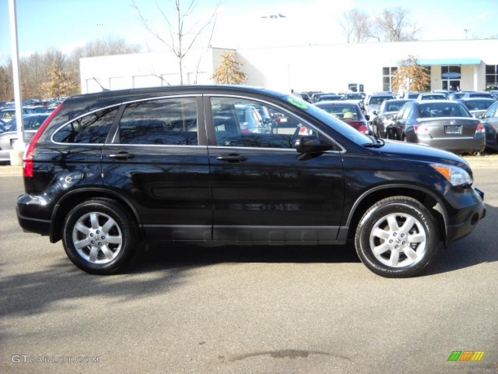 2008 CR-V EX - Nighthawk Black Pearl / Black photo #2
