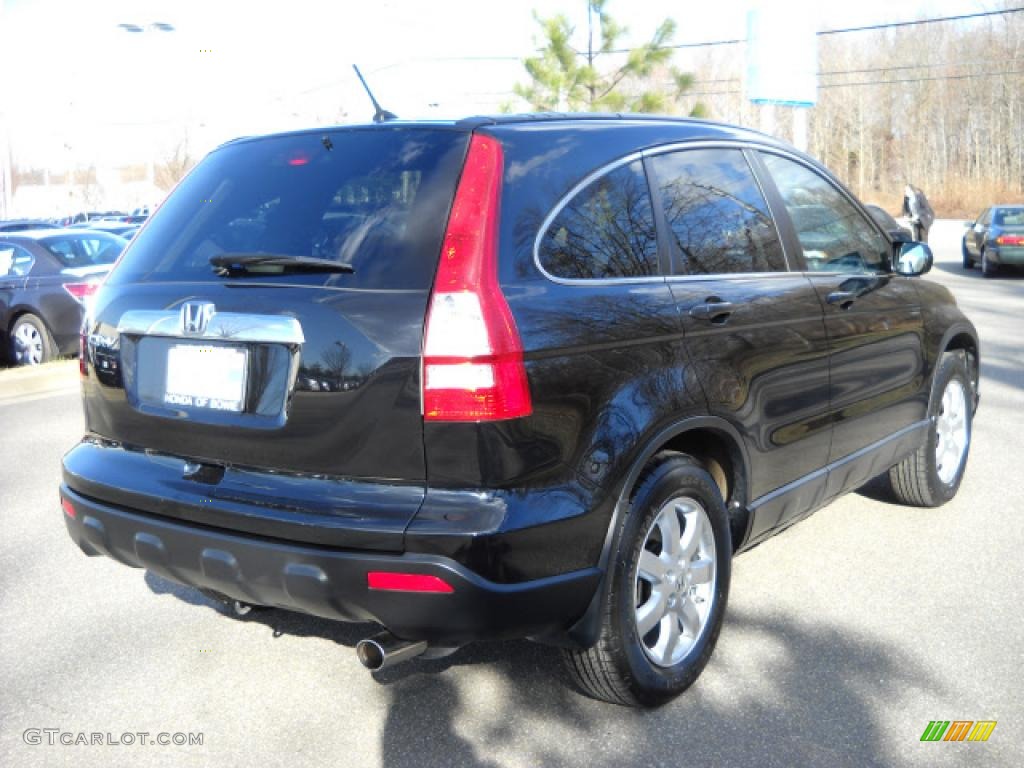 2008 CR-V EX - Nighthawk Black Pearl / Black photo #3