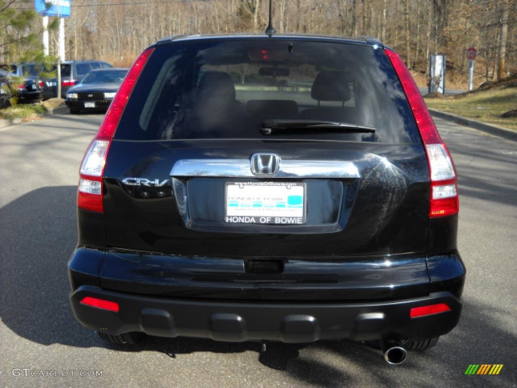 2008 CR-V EX - Nighthawk Black Pearl / Black photo #4