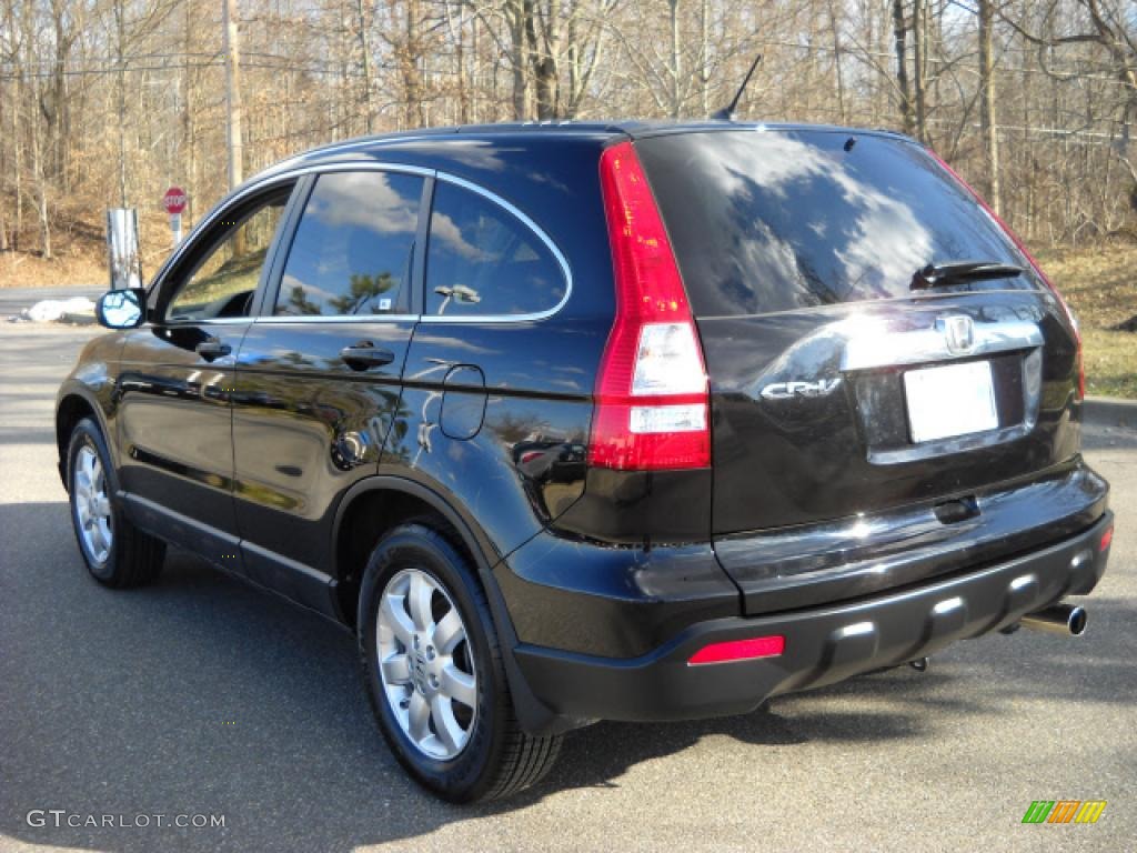 2008 CR-V EX - Nighthawk Black Pearl / Black photo #5