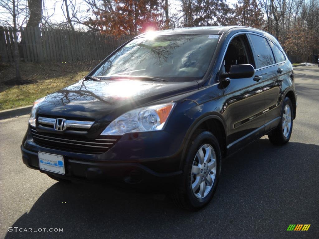 2008 CR-V EX - Nighthawk Black Pearl / Black photo #7