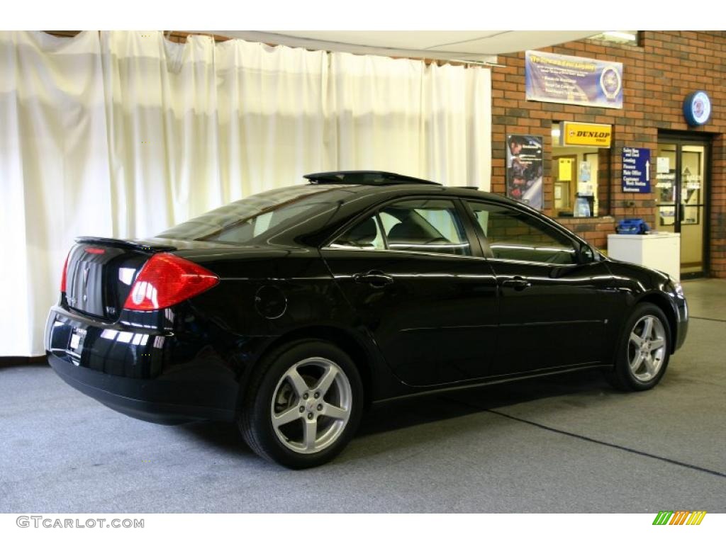 2007 G6 V6 Sedan - Black / Ebony photo #3