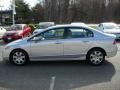 2007 Alabaster Silver Metallic Honda Civic LX Sedan  photo #6