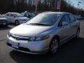 2007 Alabaster Silver Metallic Honda Civic LX Sedan  photo #7