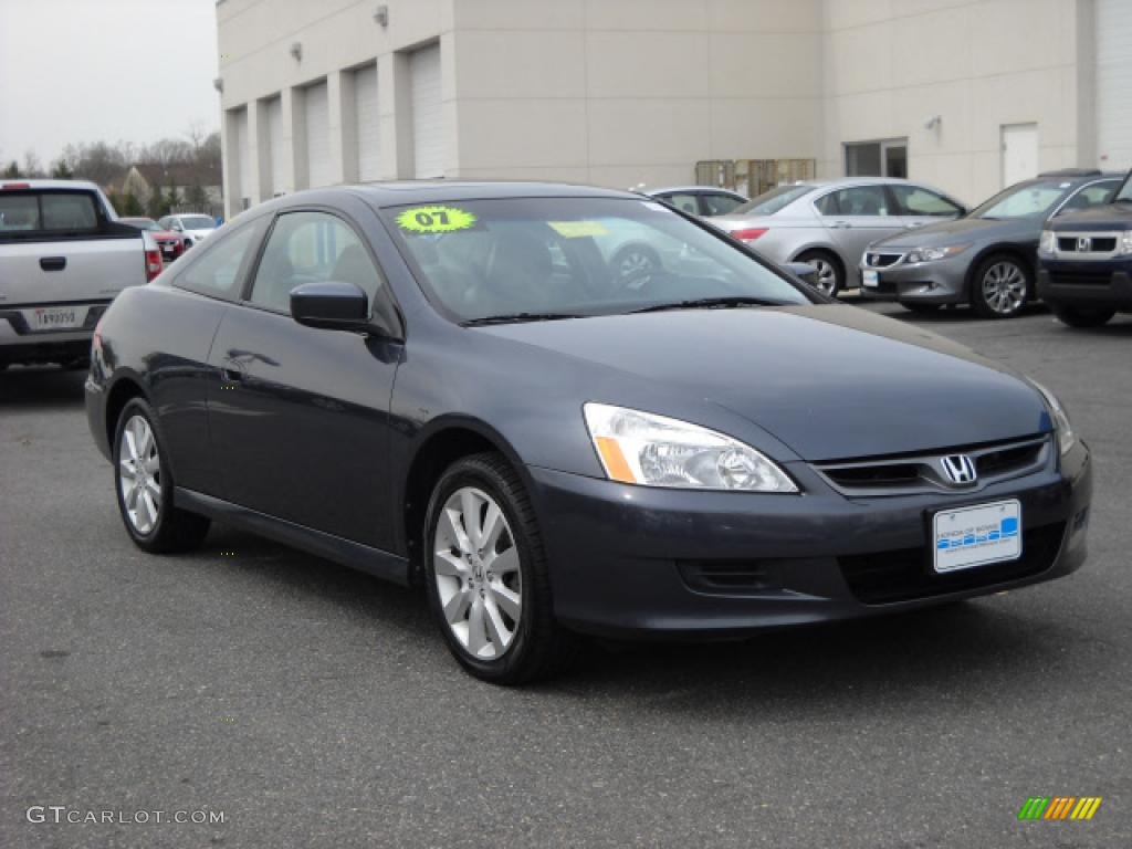 2007 Graphite Pearl Honda Accord Ex V6 Coupe 28723449