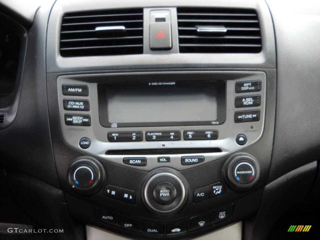 2007 Accord EX V6 Coupe - Graphite Pearl / Black photo #13
