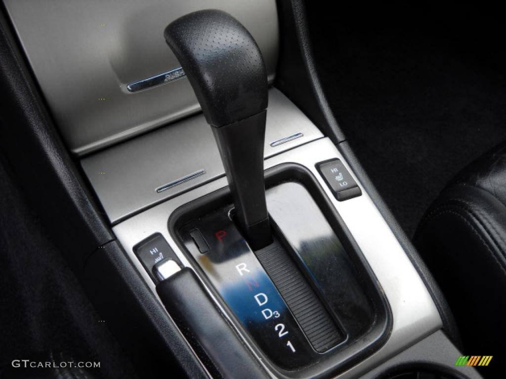 2007 Accord EX V6 Coupe - Graphite Pearl / Black photo #14