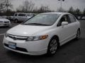 Taffeta White - Civic LX Sedan Photo No. 7