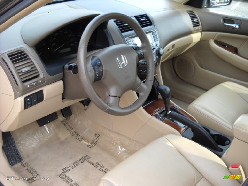 2007 Accord EX-L Sedan - Carbon Bronze Pearl / Ivory photo #10