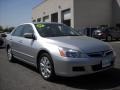 2007 Alabaster Silver Metallic Honda Accord EX-L V6 Sedan  photo #1