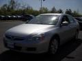 2007 Alabaster Silver Metallic Honda Accord EX-L V6 Sedan  photo #7