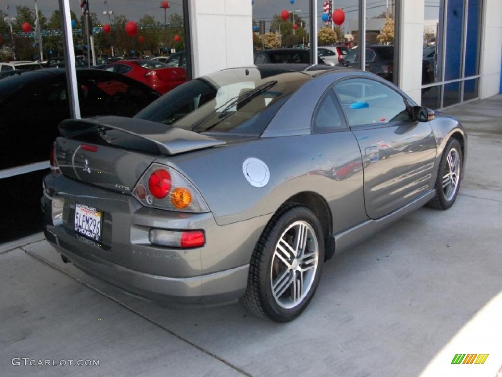 2003 Eclipse GTS Coupe - Titanium Pearl / Midnight photo #3