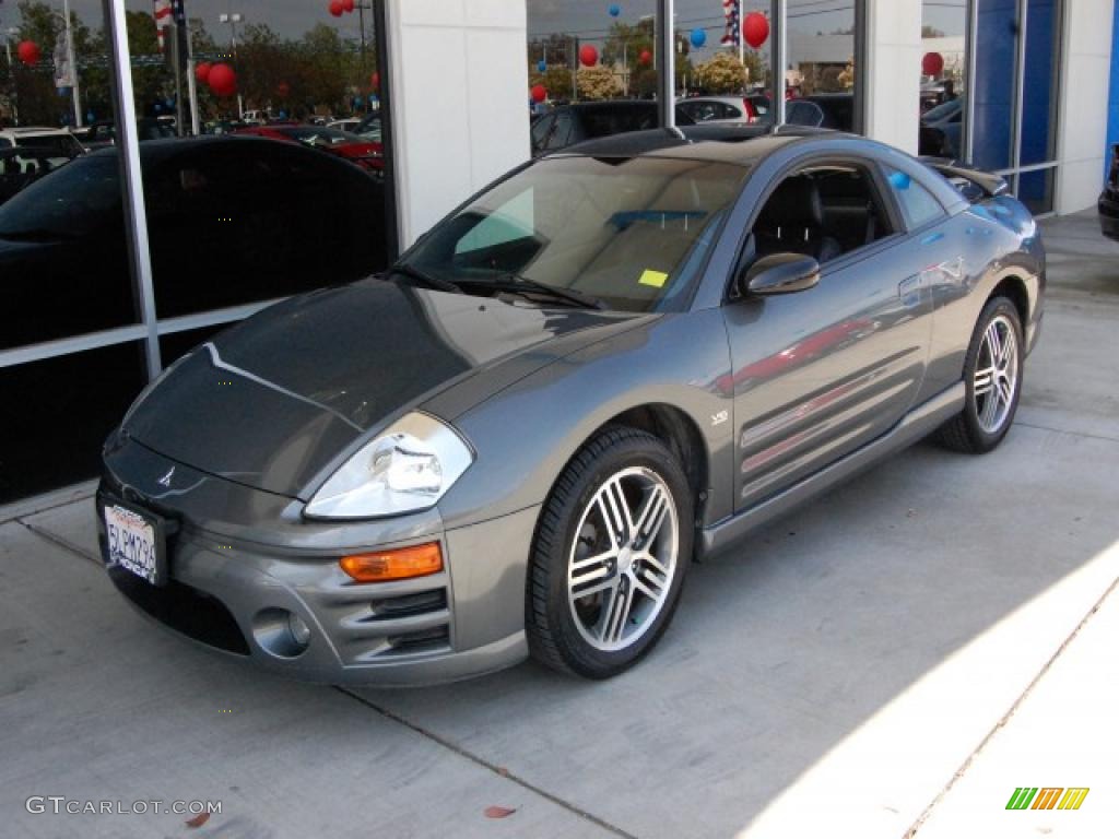 2003 Eclipse GTS Coupe - Titanium Pearl / Midnight photo #7