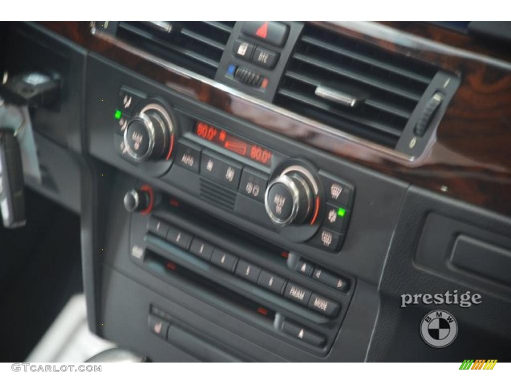 2007 3 Series 335i Coupe - Jet Black / Black photo #17
