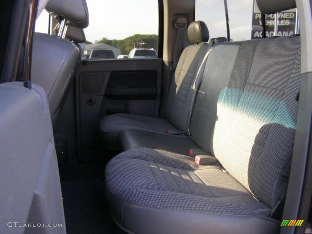 2008 Ram 1500 Lone Star Edition Quad Cab - Brilliant Black Crystal Pearl / Medium Slate Gray photo #10