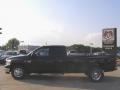 2008 Brilliant Black Crystal Pearl Dodge Ram 3500 Big Horn Edition Quad Cab Dually  photo #2
